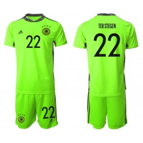 Fußballtrikots Deutschland TER Stegen 22 Torwart Kinder Trikotsatz II Euro 2020